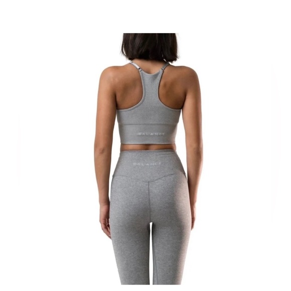Balance Athletica Ribbed Grey Size small leggings - Picture 1 of 5
